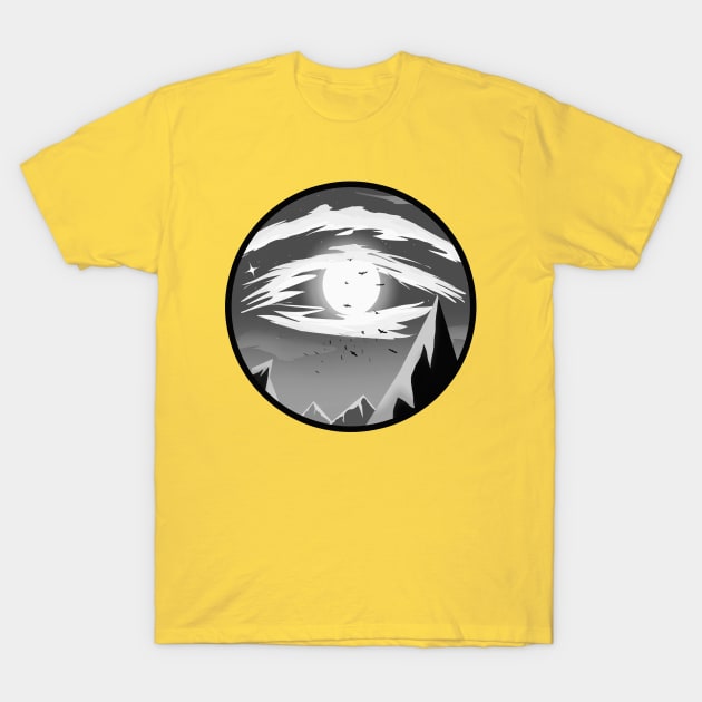 Eye Of Horus 2d Landscape v3 - Mythology Lover T-Shirt by Dener Queiroz